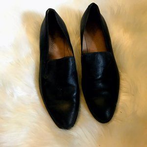 Black Leather Loafers